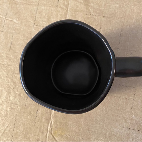 Rae Dunn USA Black Ceramic Coffee Mug NEW!! - Picture 2 of 2